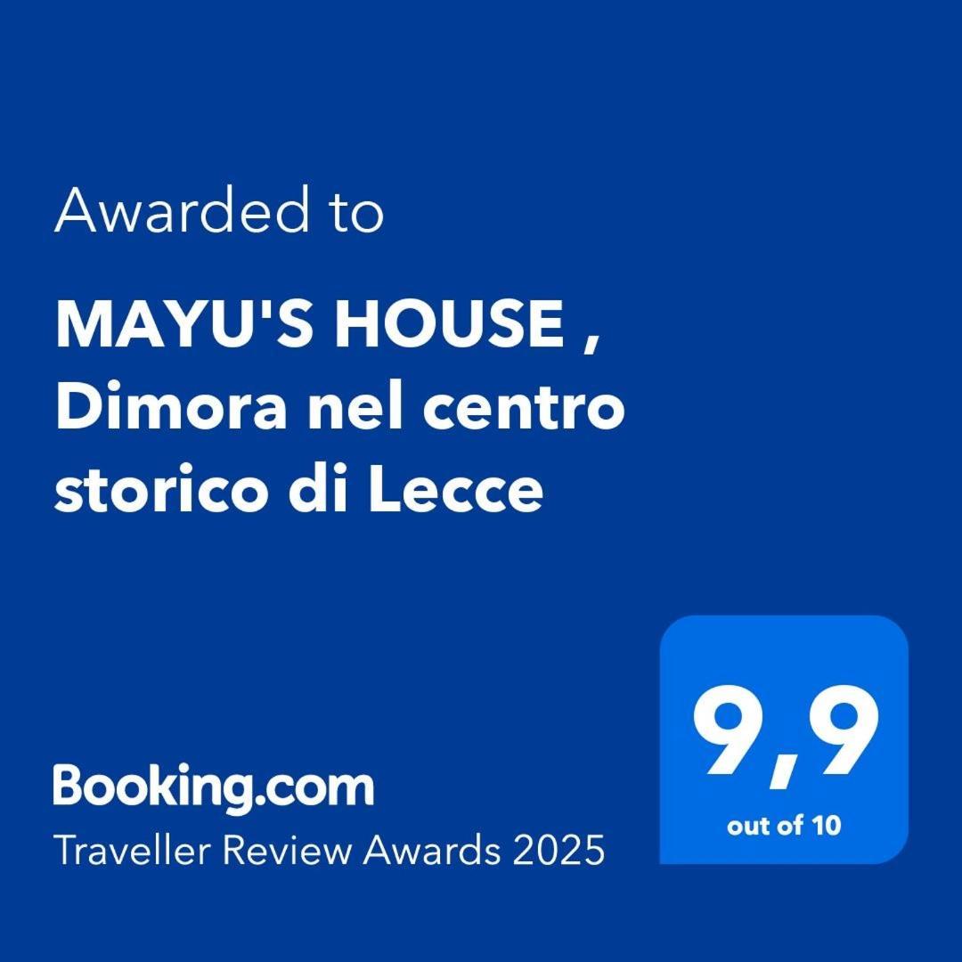 Mayu'S House , Dimora Nel Centro Storico Di 레체 외부 사진